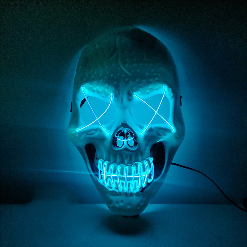 Máscara luminosa de calavera - nexbuy.com.mx