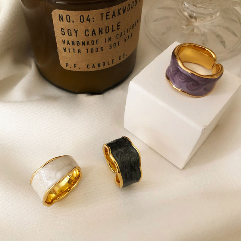 Anillo ajustable estilo francés Vintage - nexbuy.com.mx