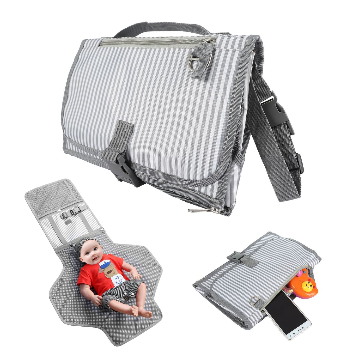 Cambiador de pañales con almohadilla para bebé - nexbuy.com.mx