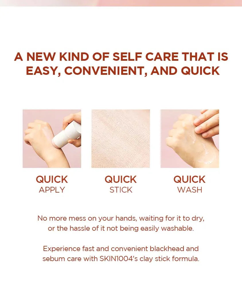 SKIN 1004 Madagascar Centella Poremizing Quick Clay Stick Mascarilla