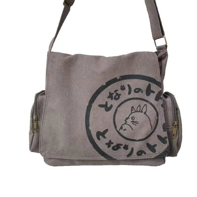 Bolsa de hombro Totoro, mochila casual cuadrada - nexbuy.com.mx