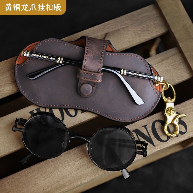 Funda de Lentes Hecha a Mano en Imitación Cuero - nexbuy.com.mx