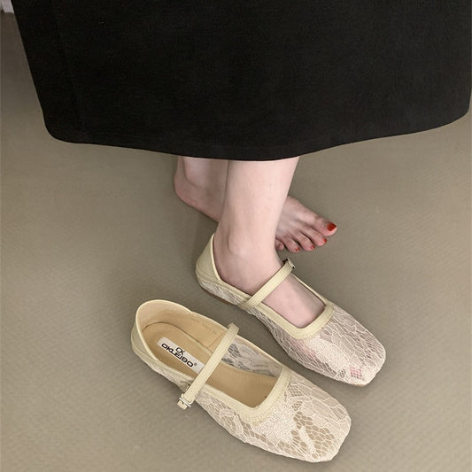 Zapatillas de malla Transpirable Retro Estilo chino para dama - nexbuy.com.mx