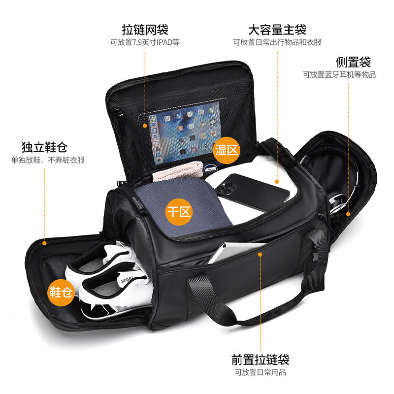 Maleta Fitness y de Viaje Impermeable 36–55L - nexbuy.com.mx