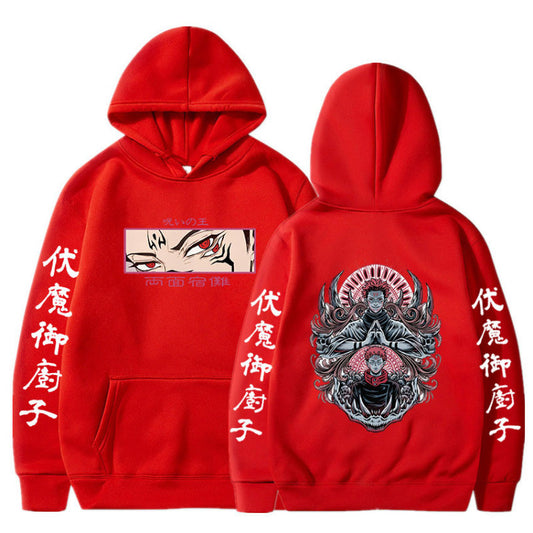 Sudadera Yuji Itadori y Ryomen Sukuna - nexbuy.com.mx