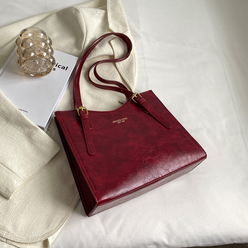 Bolsa Retro de Piel al Hombro - nexbuy.com.mx