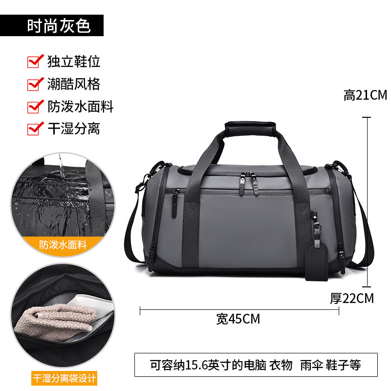 Maleta Fitness y de Viaje Impermeable 36–55L - nexbuy.com.mx