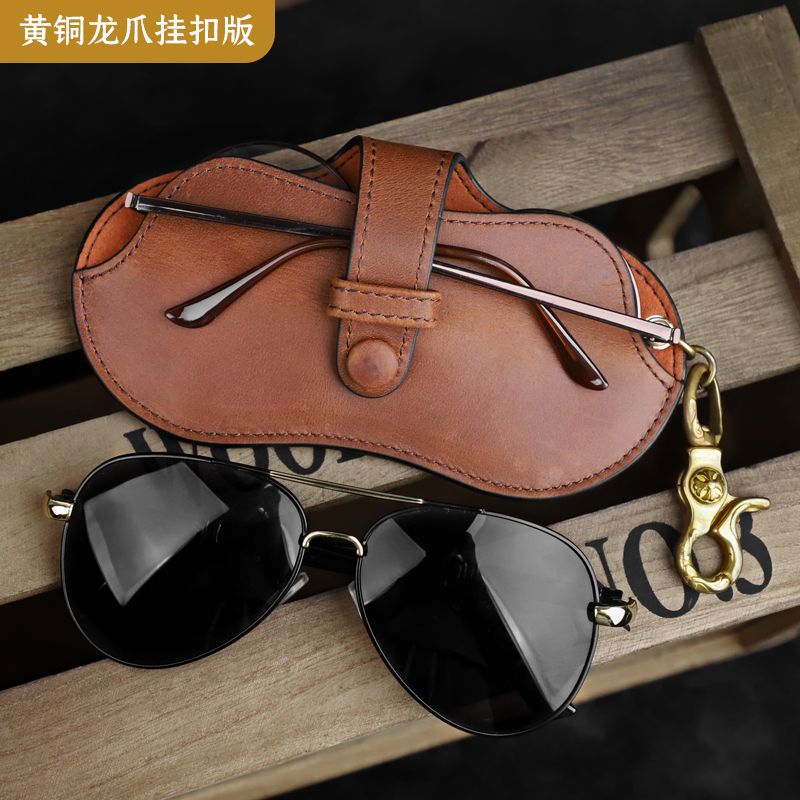 Funda de Lentes Hecha a Mano en Imitación Cuero - nexbuy.com.mx