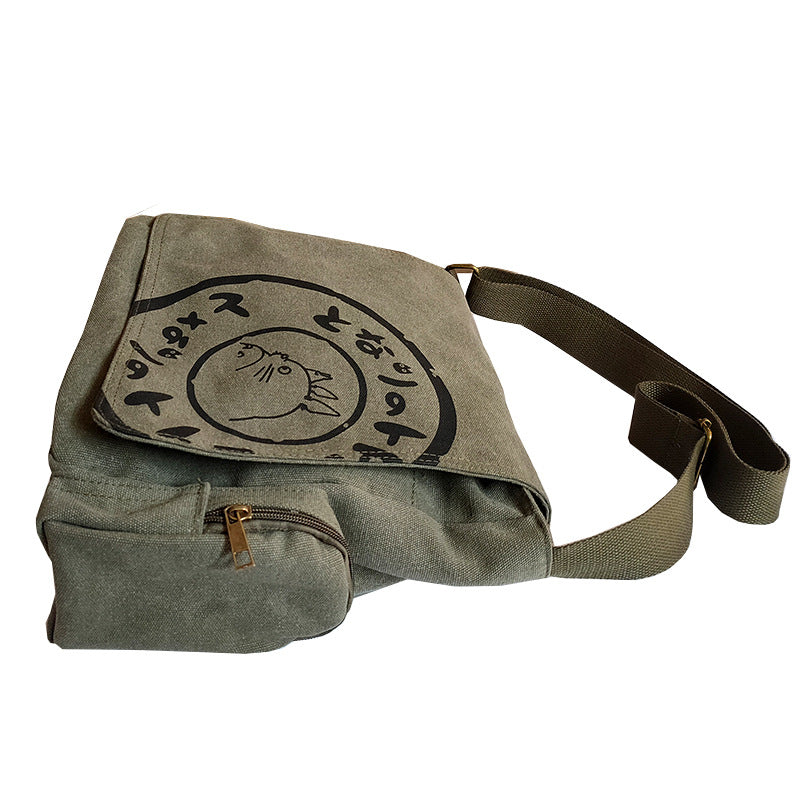 Bolsa de hombro Totoro, mochila casual cuadrada - nexbuy.com.mx