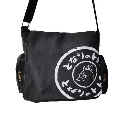 Bolsa de hombro Totoro, mochila casual cuadrada - nexbuy.com.mx