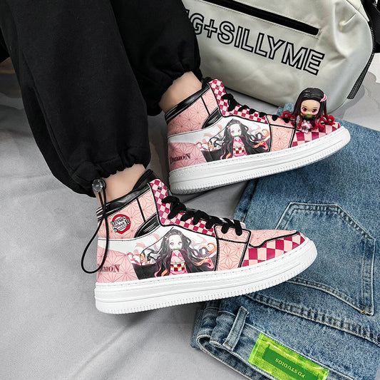 Sneakers anime Kimetsu no Yaiba Air Force One - nexbuy.com.mx