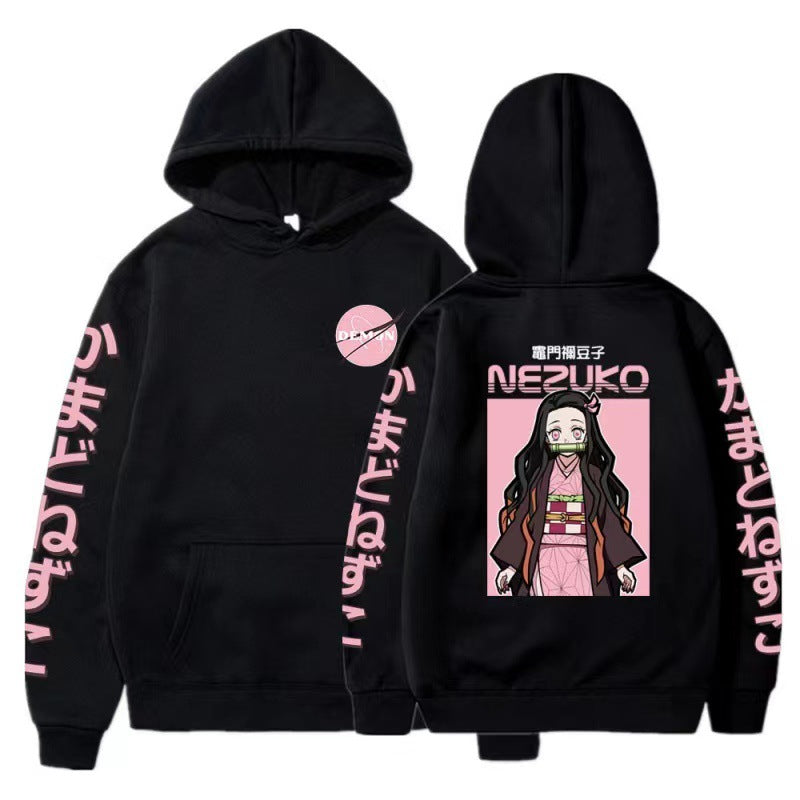 Hoodie Sudadera con Capucha de Anime para Pareja - nexbuy.com.mx