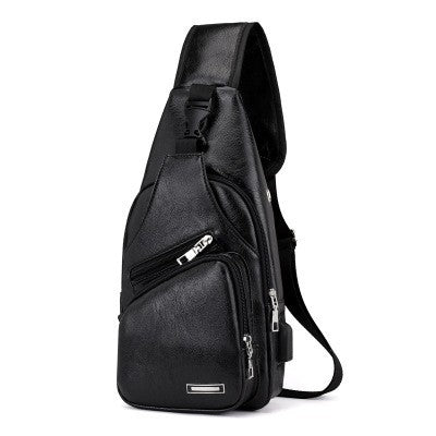 Bolsa de Hombro Casual en Vinipiel para Hombre – Estilo Urbano y Funcional