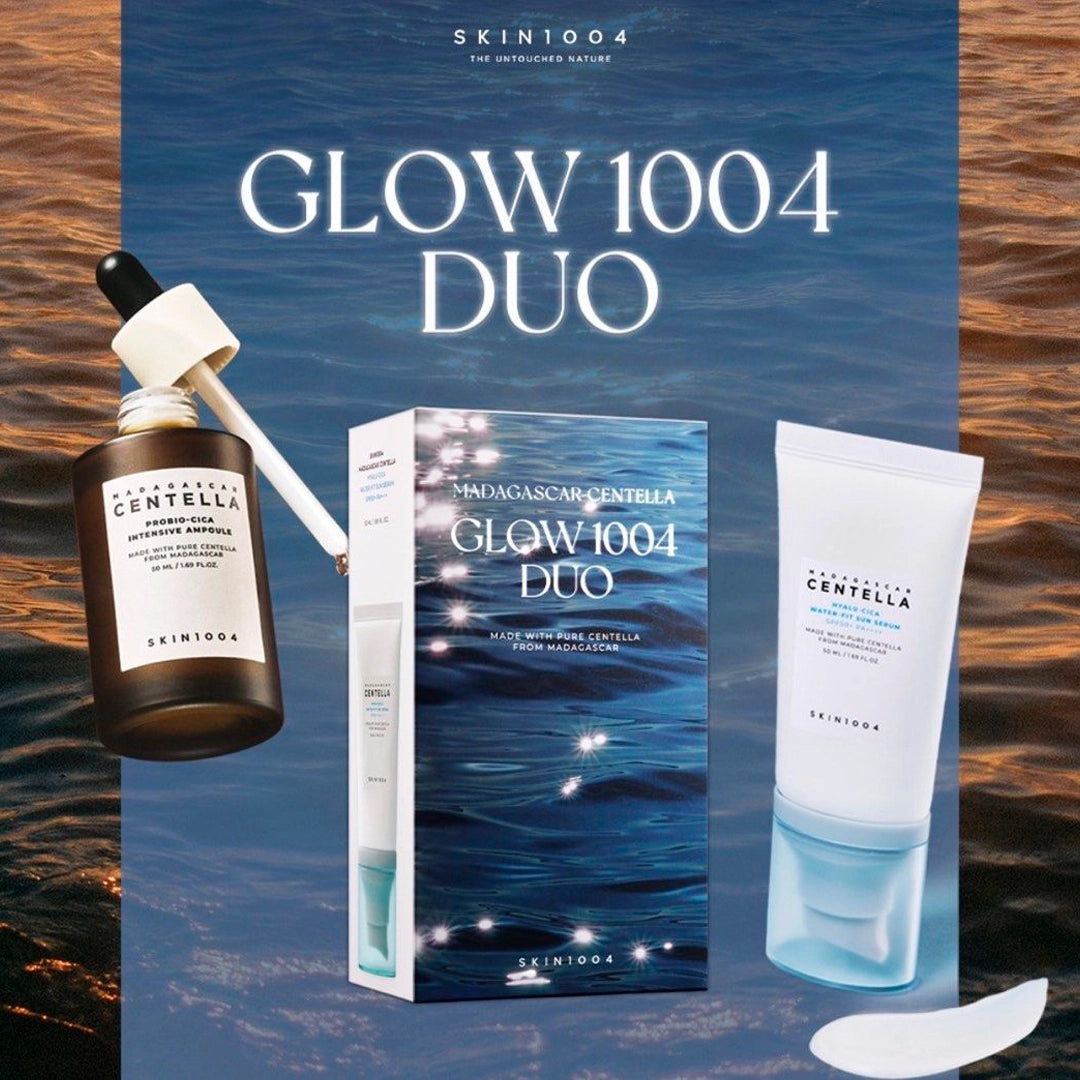 Madagascar Centella Glow 1004 Duo Set - SKIN 1004