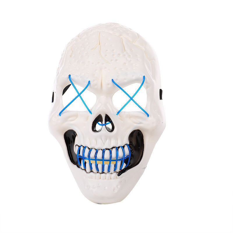Máscara luminosa de calavera - nexbuy.com.mx