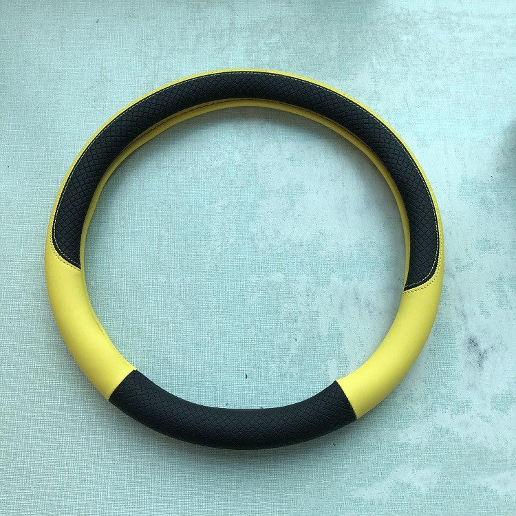 Funda Universal de Cuero para Volante de Auto - Comodidad y Estilo de Alta Calidad - nexbuy.com.mx