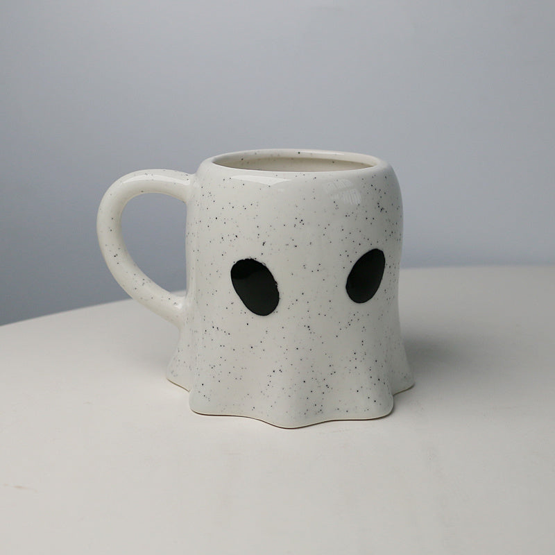 Taza de cerámica en forma de fantasma - nexbuy.com.mx
