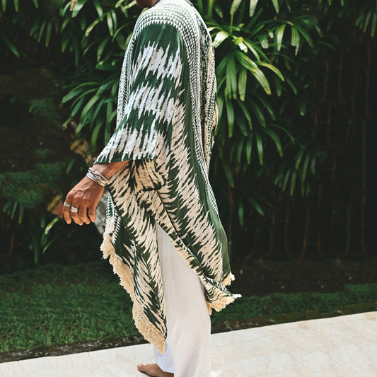 Capa de playa estampada para hombre Trendy Loose - nexbuy.com.mx