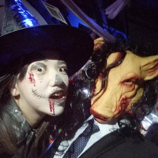 Máscara de cerdo con pelo - nexbuy.com.mx