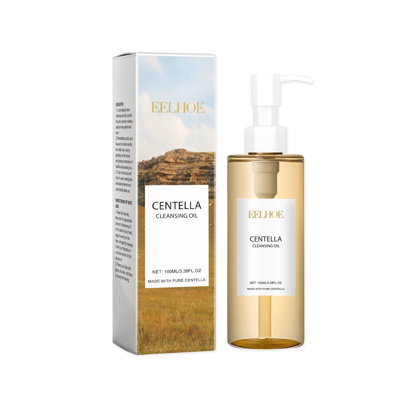 Centella Asiática Aceite Limpiador Ligero Refrescante y Suave - nexbuy.com.mx