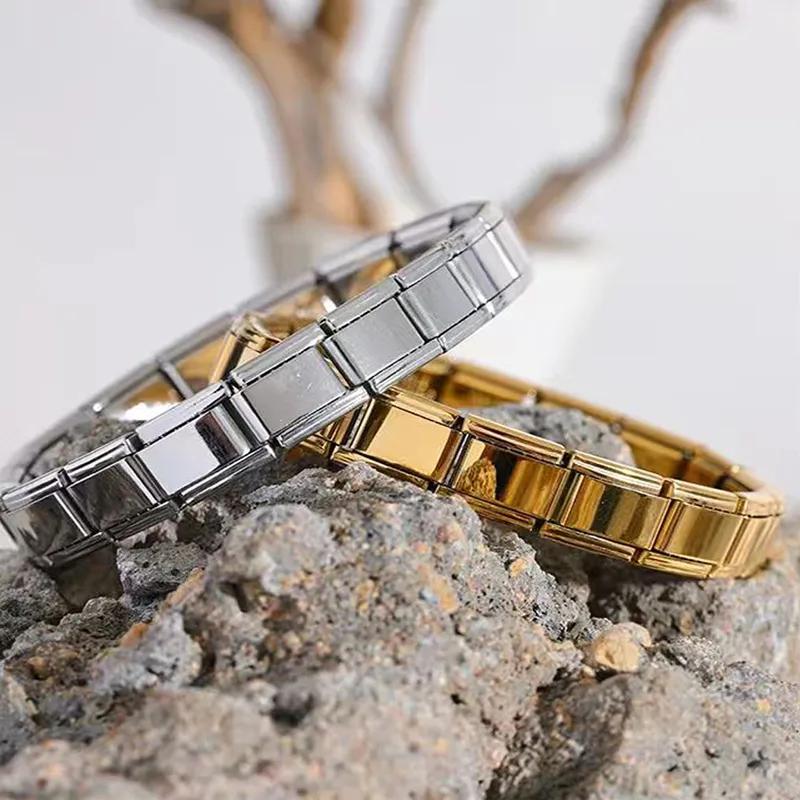 Pulsera Italiana plateada