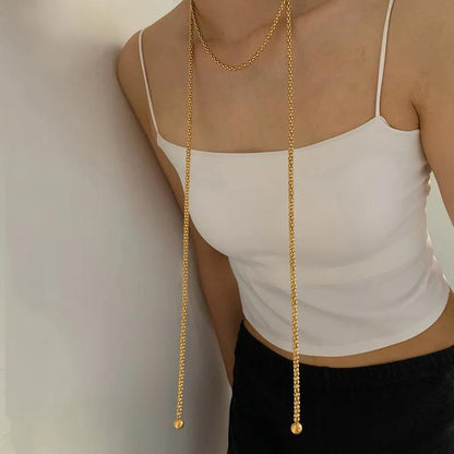 Collar Casual Plateado