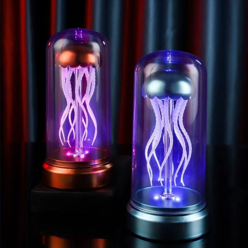Medusa Mecánica con Música y Luz Ambiental - Adornos Cantantes y Luminosos - nexbuy.com.mx