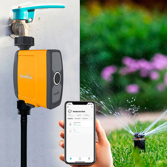 Temporizador De Agua Wifi Riego | Control de Voz y Aplicación para Riego Inteligente - nexbuy.com.mx