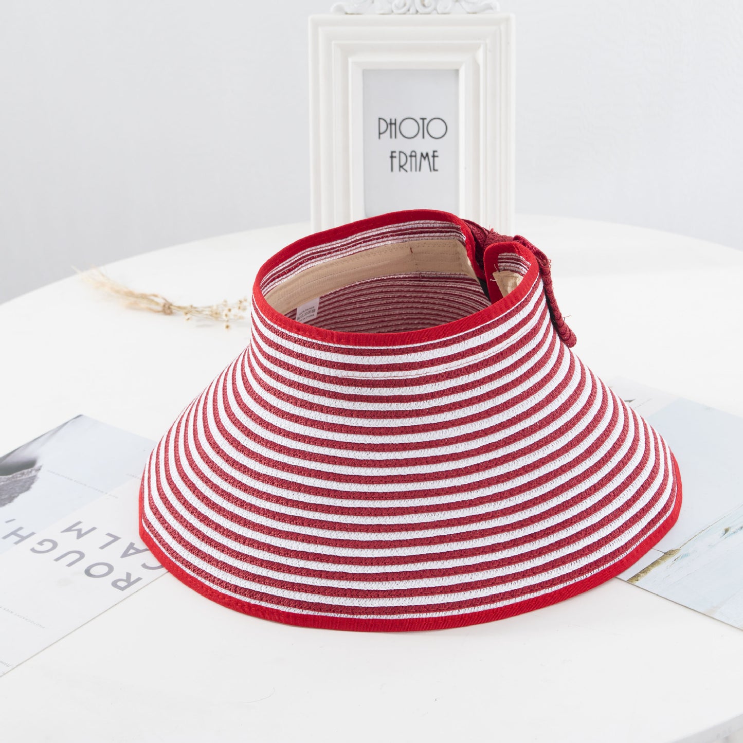 Sombrero de copa vacío plegable de verano