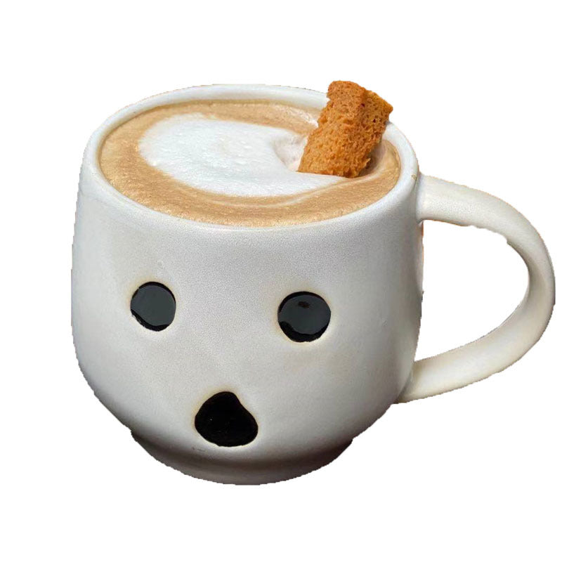 Taza de Calabaza divertida de cerámica mate - nexbuy.com.mx