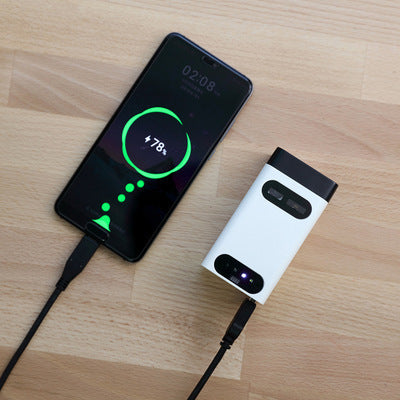 Teclado Láser Virtual Bluetooth Inalámbrico con Función Ratón y Power Bank - nexbuy.com.mx