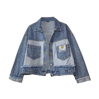 Chaqueta de Mezclilla Azul para Mujer – Clásico Atemporal con Acabado de Alta Calidad - nexbuy.com.mx