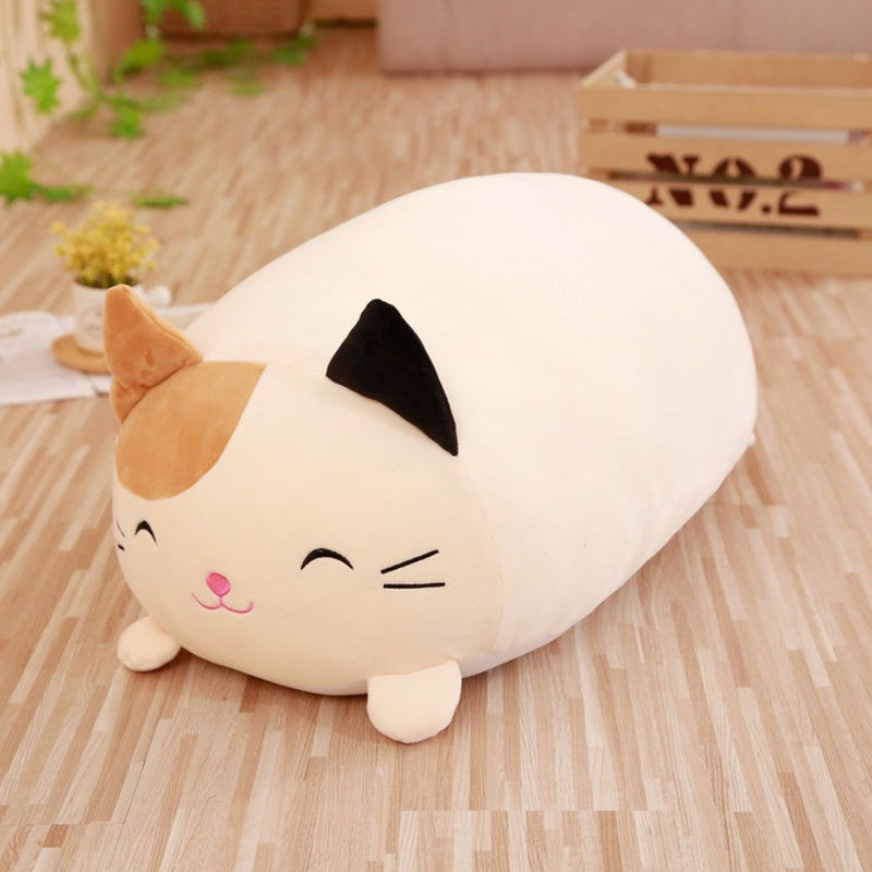 Almohada Larga de Peluche Suave - nexbuy.com.mx