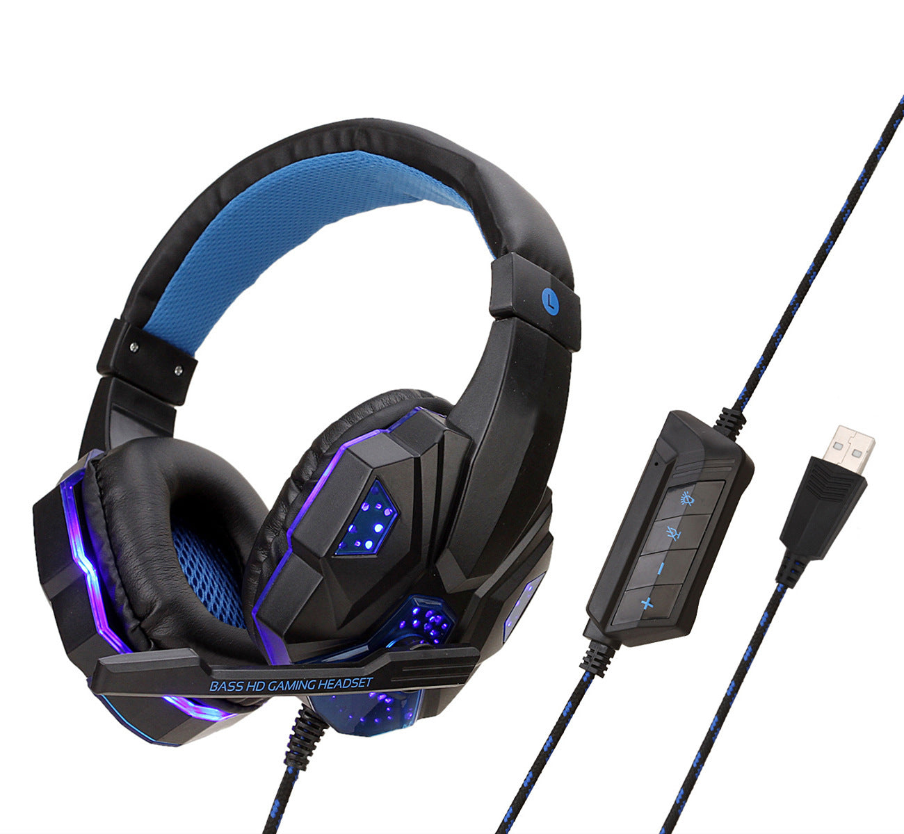Auriculares Gaming con Micrófono y Luces LED | Sonido Envolvente 7.1 - nexbuy.com.mx