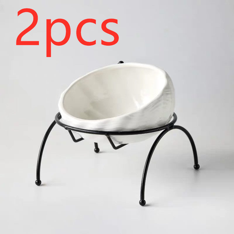 Plato para Perros y Gatos de Cerámica con Rejilla - nexbuy.com.mx