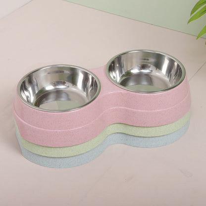 Tazón doble para mascotas - nexbuy.com.mx