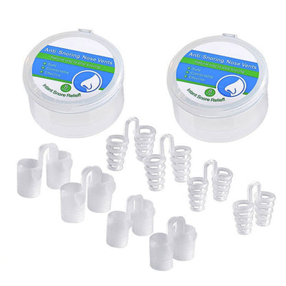 Mini tapón de congestión nasal de silicona antirronquidos Clip de ventilación para la congestión nasal - nexbuy.com.mx