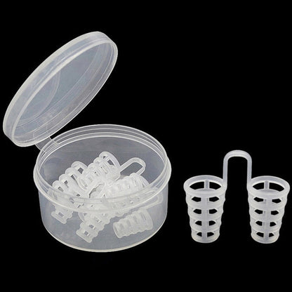 Mini tapón de congestión nasal de silicona antirronquidos Clip de ventilación para la congestión nasal - nexbuy.com.mx