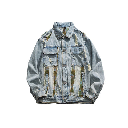 Jacket Oversize Chic para Mujer – Estilo Suelto en Azul Claro - nexbuy.com.mx