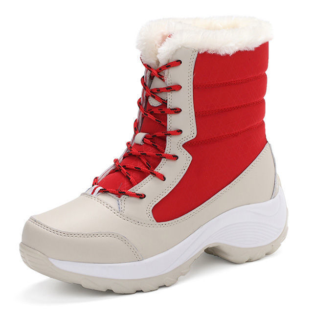Botas Impermeables de Terciopelo para Exterior – Elegancia y Comodidad - nexbuy.com.mx