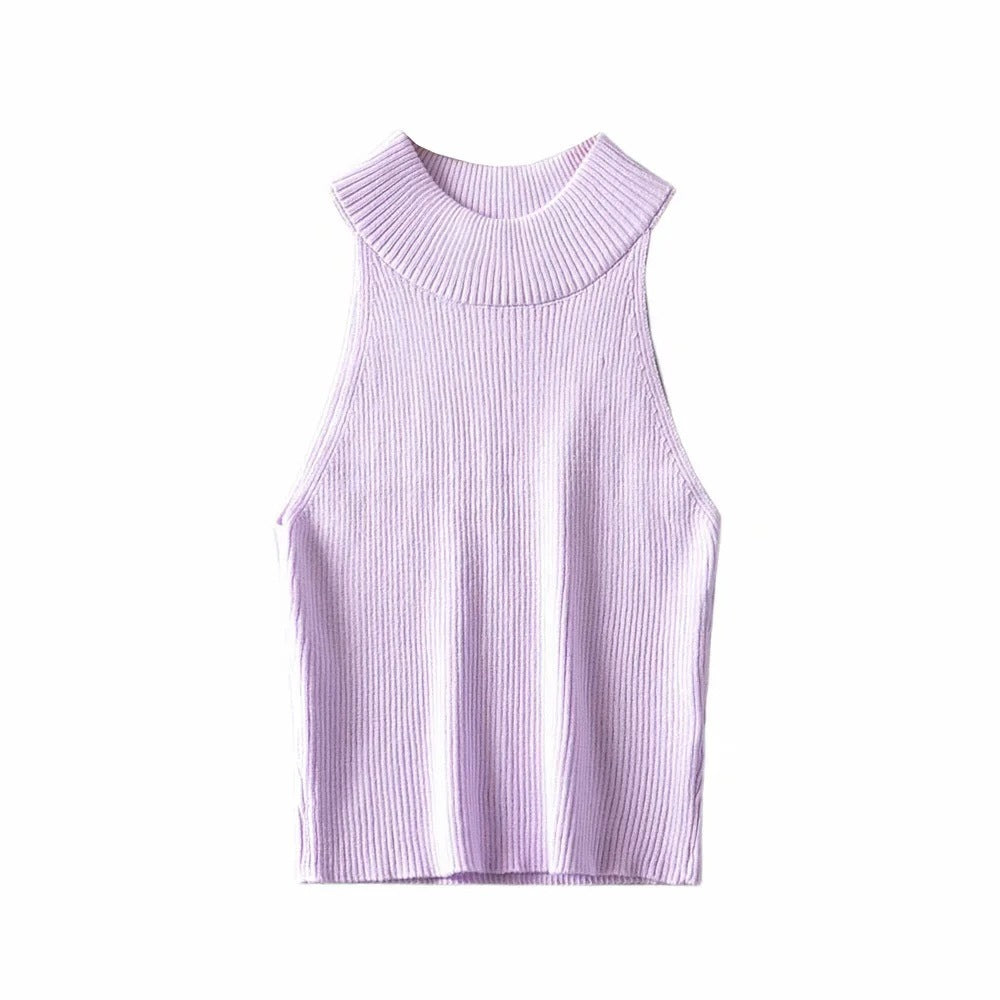 Tank Top de Mujer Verano – Estilo Europeo y Americano con Corte Slim y Cuello Redondo - nexbuy.com.mx