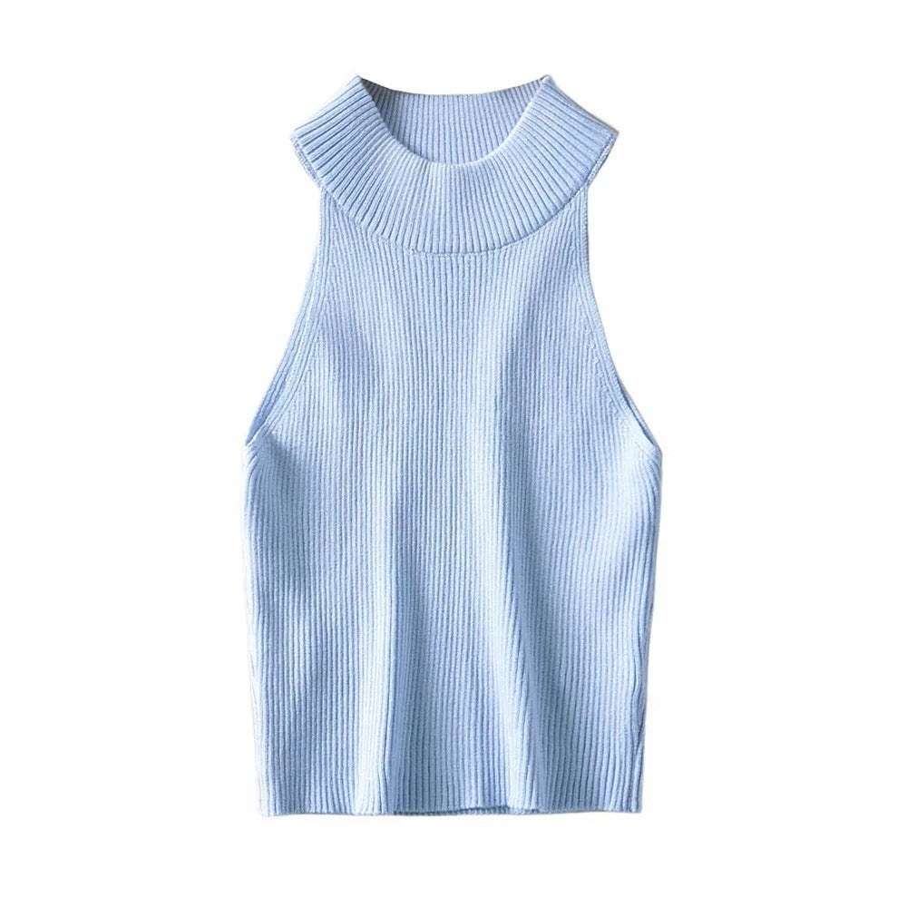 Tank Top de Mujer Verano – Estilo Europeo y Americano con Corte Slim y Cuello Redondo - nexbuy.com.mx