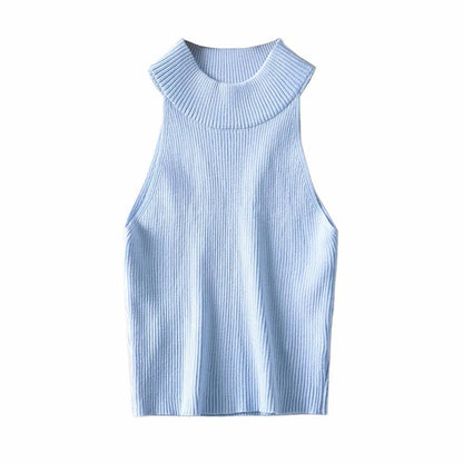 Tank Top de Mujer Verano – Estilo Europeo y Americano con Corte Slim y Cuello Redondo - nexbuy.com.mx