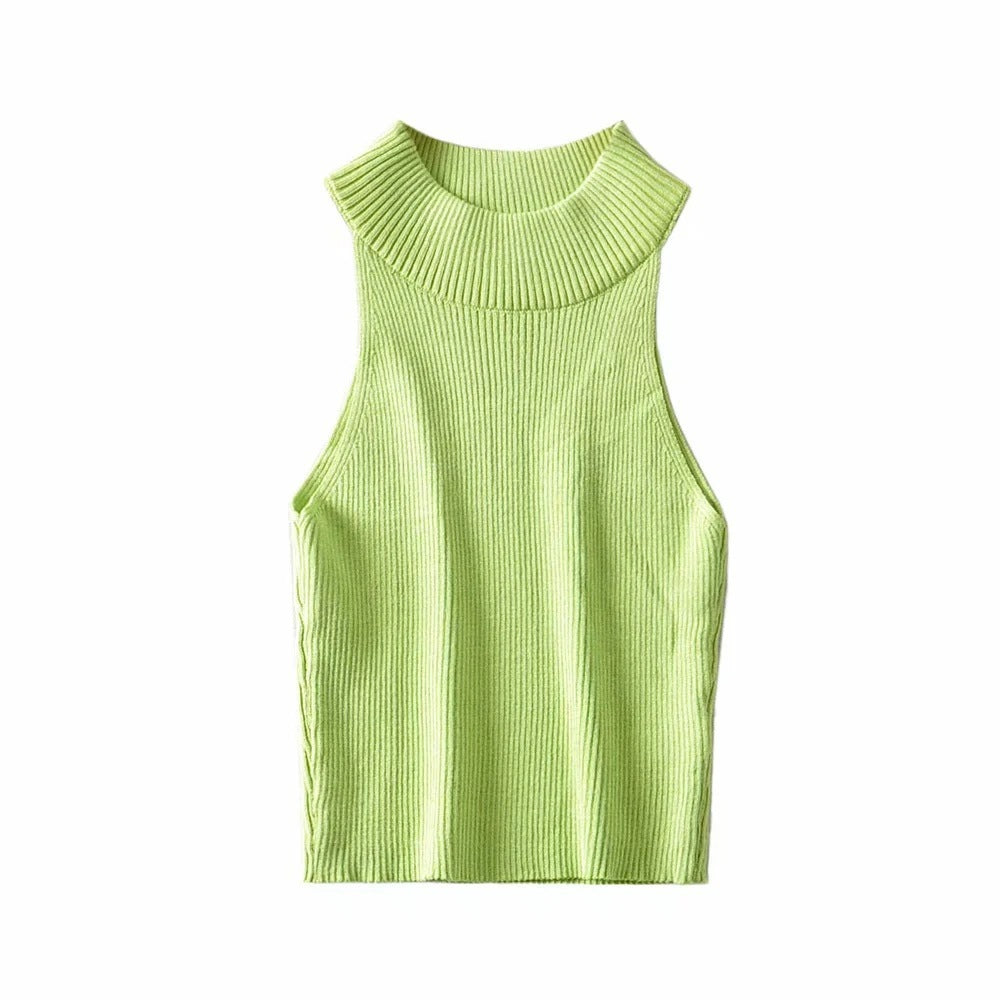 Tank Top de Mujer Verano – Estilo Europeo y Americano con Corte Slim y Cuello Redondo - nexbuy.com.mx