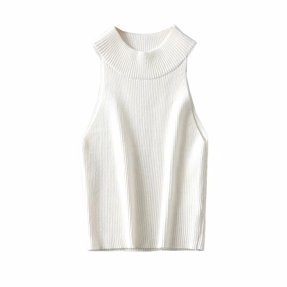 Tank Top de Mujer Verano – Estilo Europeo y Americano con Corte Slim y Cuello Redondo - nexbuy.com.mx