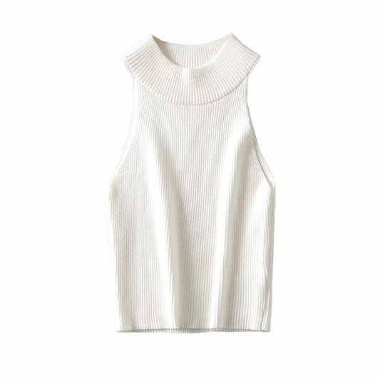 Tank Top de Mujer Verano – Estilo Europeo y Americano con Corte Slim y Cuello Redondo - nexbuy.com.mx
