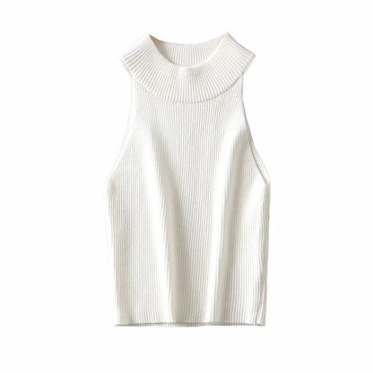 Tank Top de Mujer Verano – Estilo Europeo y Americano con Corte Slim y Cuello Redondo - nexbuy.com.mx