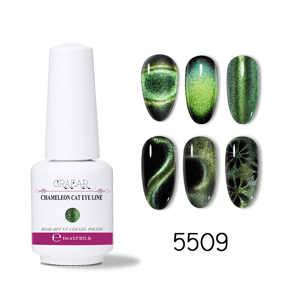 Super Galaxy Gel Efecto  Ojo de Gato Esmalte en Gel Graear - nexbuy.com.mx