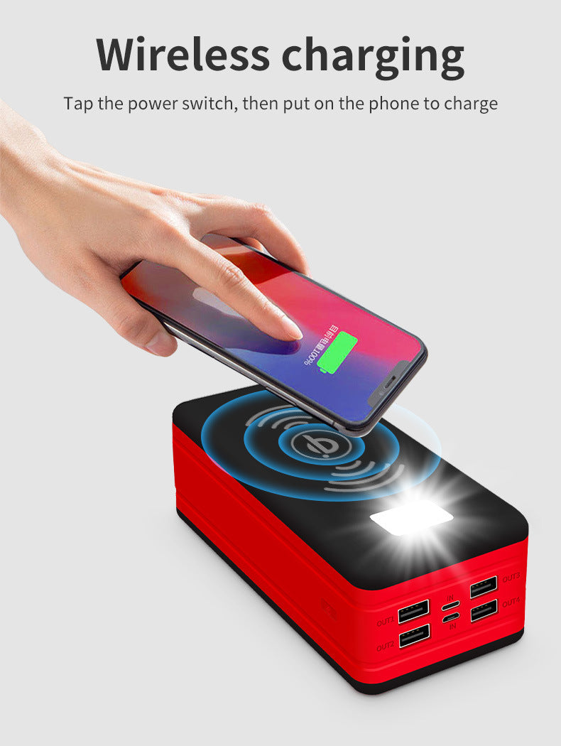Power Bank de energía solar inalámbrico - nexbuy.com.mx