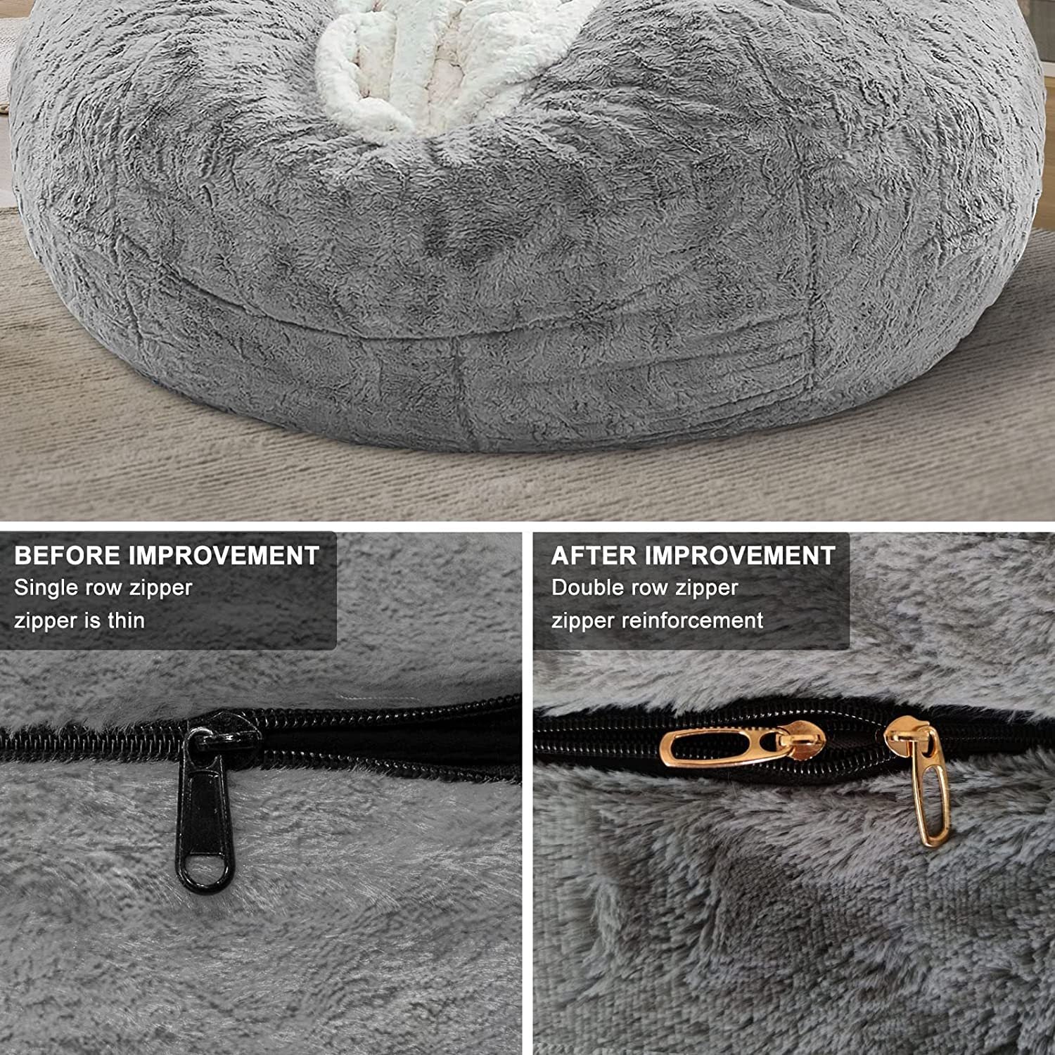 Funda para Puff - Comodidad y Estilo para Tu Espacio - nexbuy.com.mx